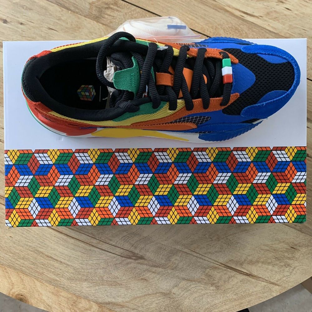 PUMA x Rubik's RS-X3 Rubik's Cube Low-Top Sneakers - Picture 3 of 8